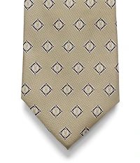 Psycho Bunny Bunny Box Printed 3 1/4#double; Traditional Silk Tie