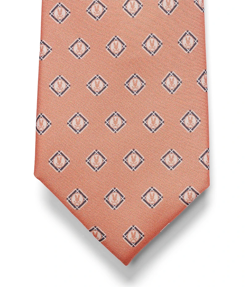 Psycho Bunny Bunny Box Printed 3 1/4#double; Traditional Silk Tie