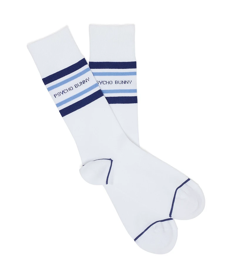 Psycho Bunny Bunny Logo Crew Dress Socks 3-Pack
