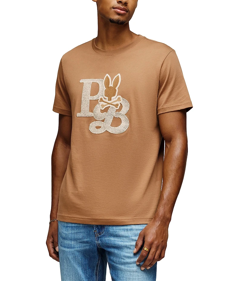 Psycho Bunny Caine Short Sleeve Graphic T-Shirt