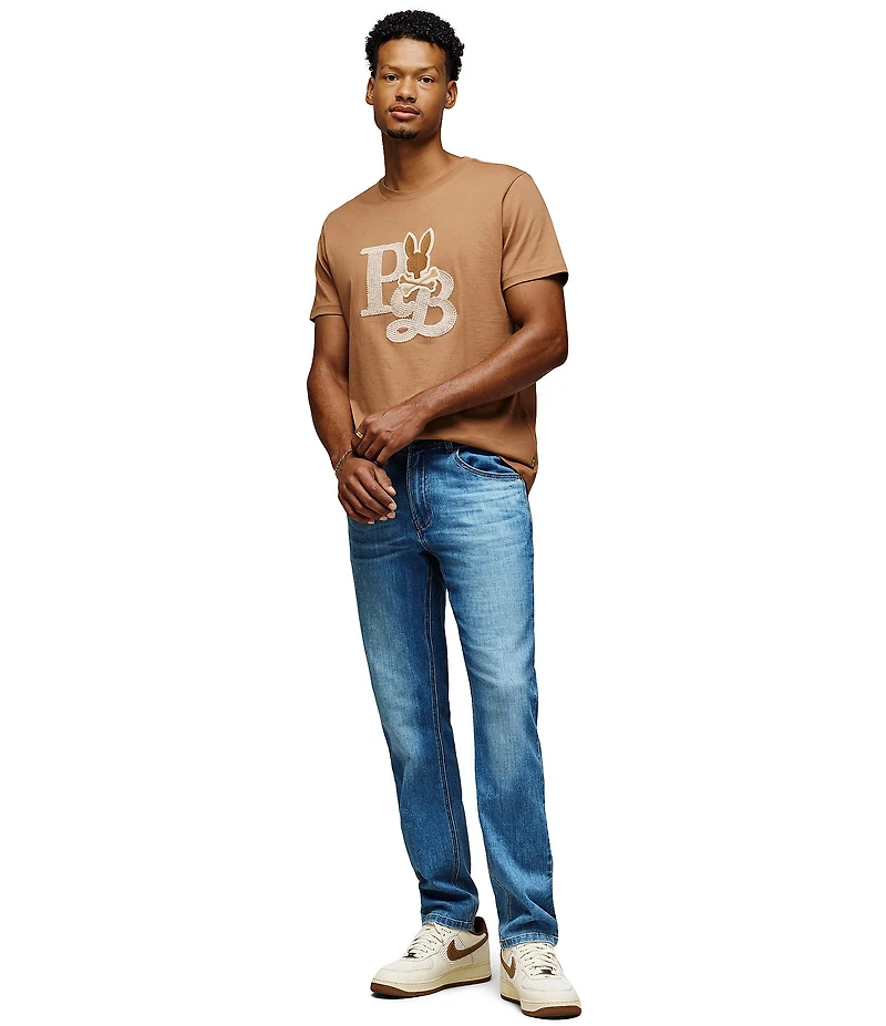 Psycho Bunny Caine Short Sleeve Graphic T-Shirt