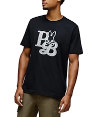 Psycho Bunny Caine Short Sleeve Graphic T-Shirt