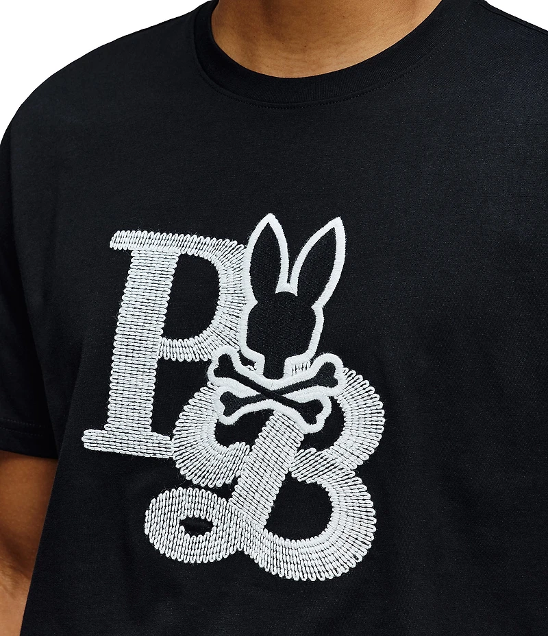 Psycho Bunny Caine Short Sleeve Graphic T-Shirt