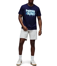Psycho Bunny Carl Wordmark Graphic Short Sleeve T-Shirt