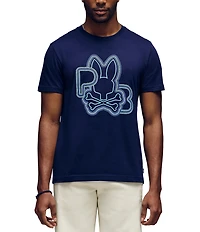 Psycho Bunny Carlo Graphic Short Sleeve T-Shirt