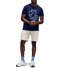 Psycho Bunny Carlo Graphic Short Sleeve T-Shirt