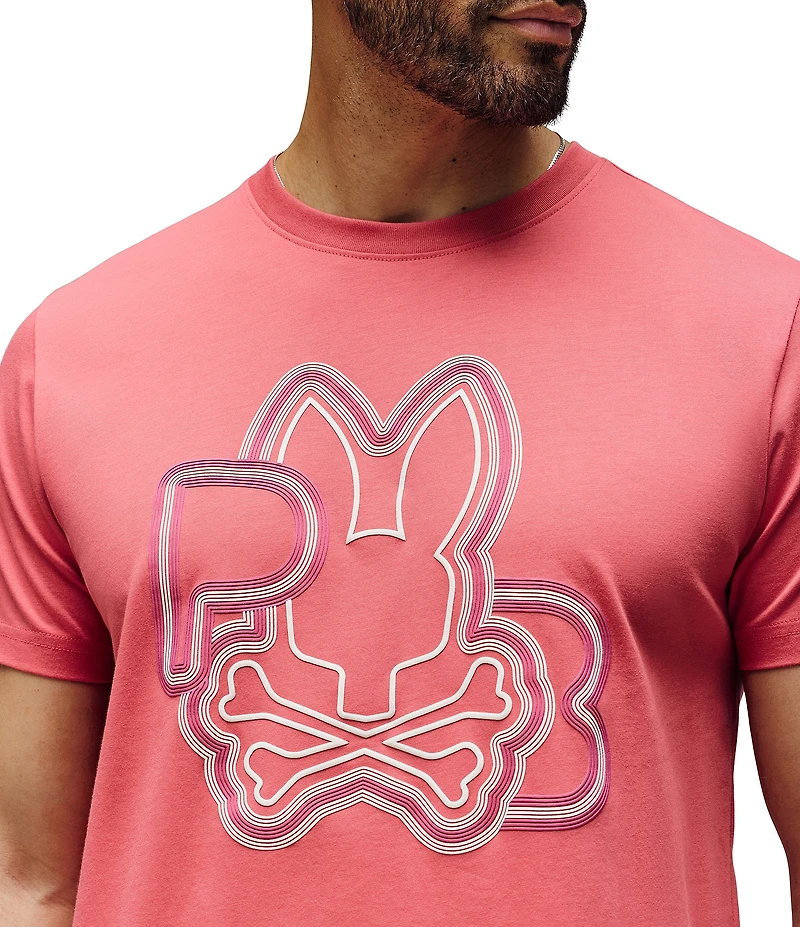 Psycho Bunny Carlo Graphic Short Sleeve T-Shirt