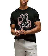 Psycho Bunny Carlo Graphic Short Sleeve T-Shirt