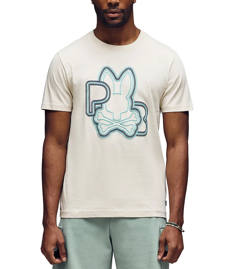 Psycho Bunny Carlo Graphic Short Sleeve T-Shirt