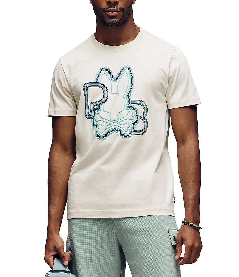 Psycho Bunny Carlo Graphic Short Sleeve T-Shirt