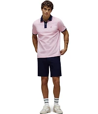 Psycho Bunny Carlos Pique Short Sleeve Polo Shirt
