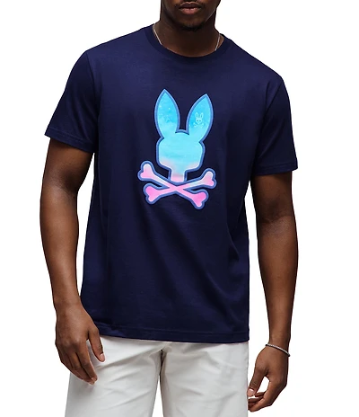 Psycho Bunny Caspian Bunny Short Sleeve T-Shirt