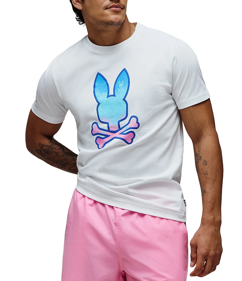 Psycho Bunny Caspian Bunny Short Sleeve T-Shirt