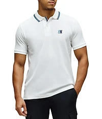 Psycho Bunny Cedric Pique Short Sleeve Polo Shirt