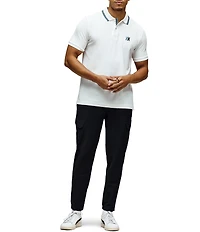 Psycho Bunny Cedric Pique Short Sleeve Polo Shirt