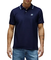 Psycho Bunny Cedric Pique Short Sleeve Polo Shirt