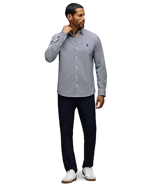 Psycho Bunny Charles Classic Fit Spread Collar Micro Print Dress Shirt at Hamilton Place in Chattanooga, TN Psycho Bunny Charles Classic Fit Spread Collar Micro Print Dress Shirt at Hamilton Place in Chattanooga, TN
