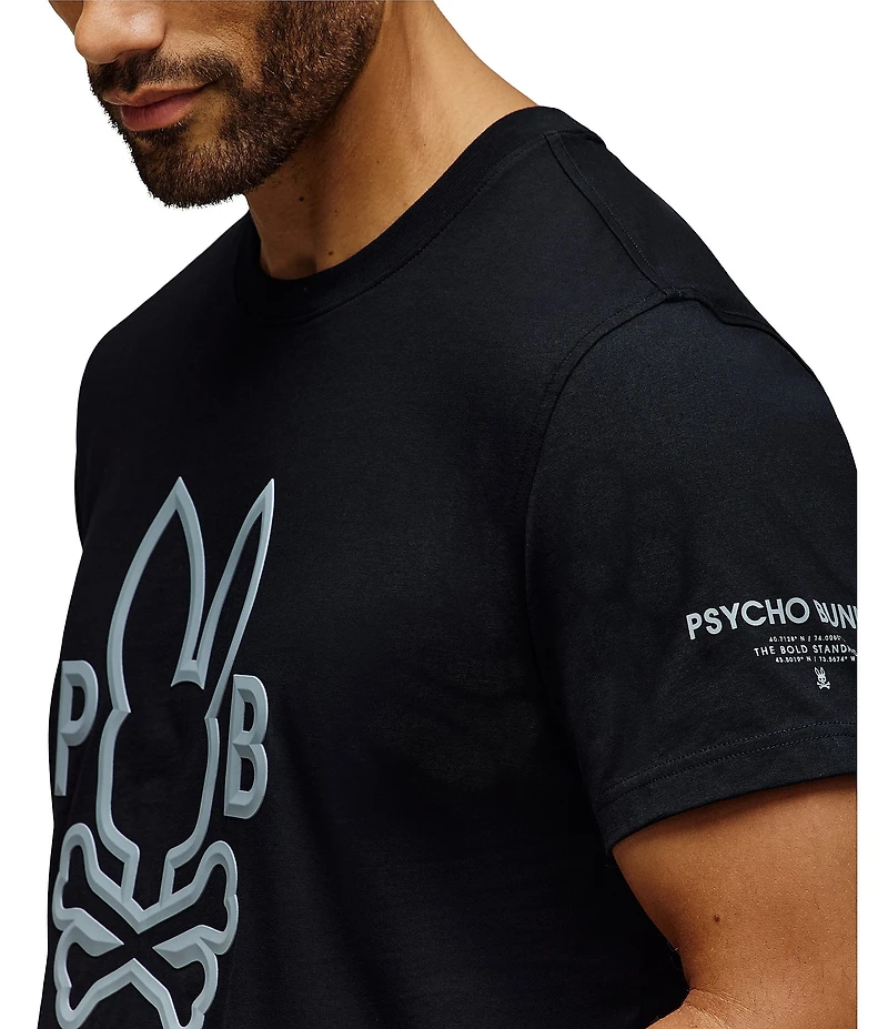 Psycho Bunny Chris Graphic Short Sleeve T-Shirt