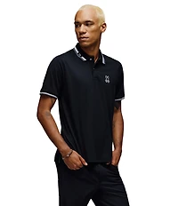 Psycho Bunny Chris Performance Pique Short Sleeve Polo Shirt