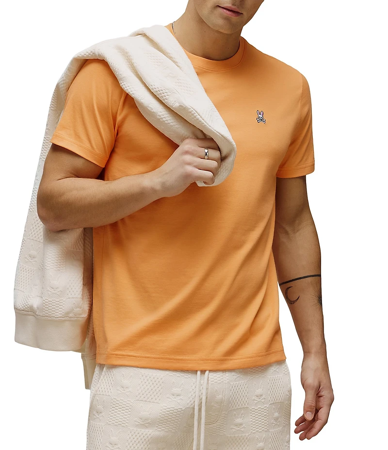 Psycho Bunny Classic Crewneck Short Sleeve T-Shirt