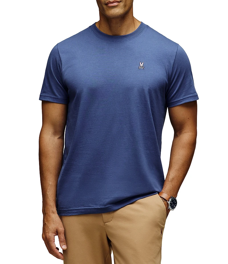Psycho Bunny Classic Crewneck Short Sleeve T-Shirt