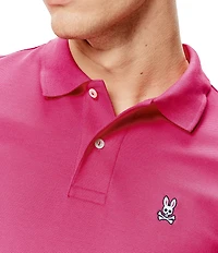 Psycho Bunny Classic Short Sleeve Solid Polo Shirt