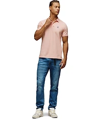 Psycho Bunny Classic Short Sleeve Solid Polo Shirt