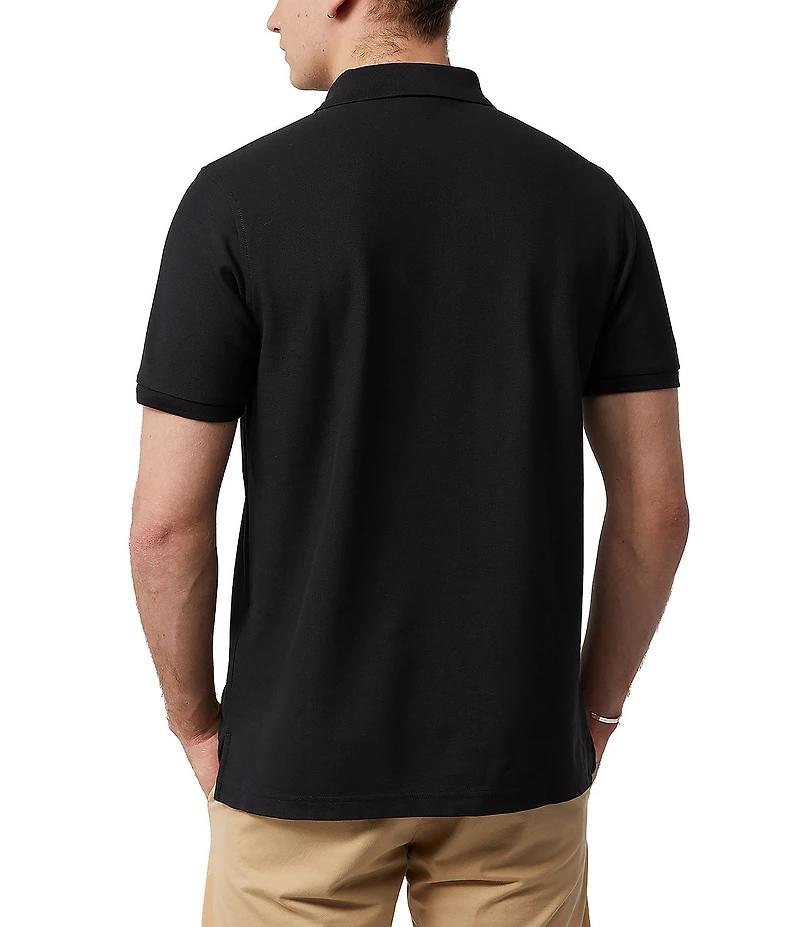 Psycho Bunny Classic Short Sleeve Solid Polo Shirt