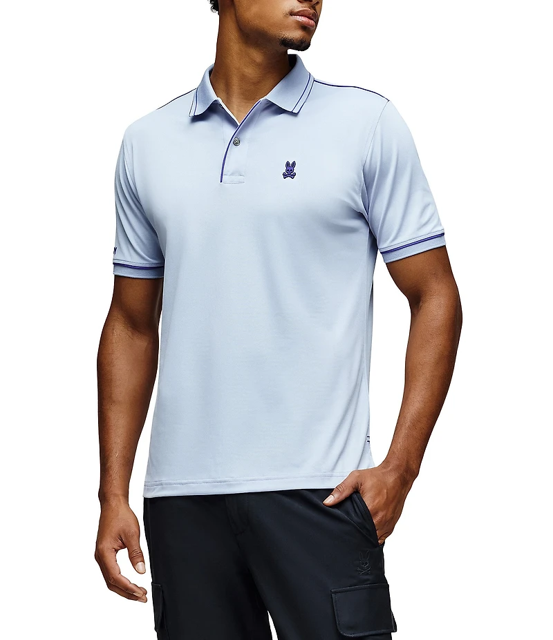Psycho Bunny Clement Classic Sport Short Sleeve Polo Shirt