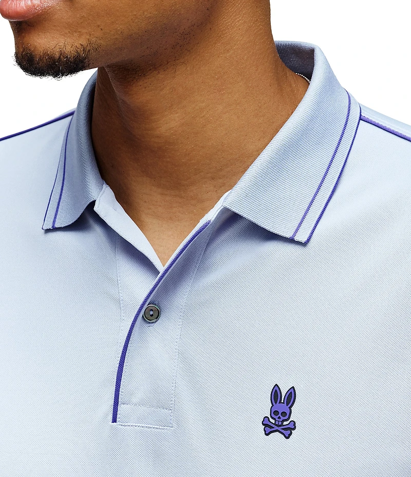 Psycho Bunny Clement Classic Sport Short Sleeve Polo Shirt
