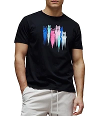 Psycho Bunny Cosmo Graphic Short Sleeve T-Shirt