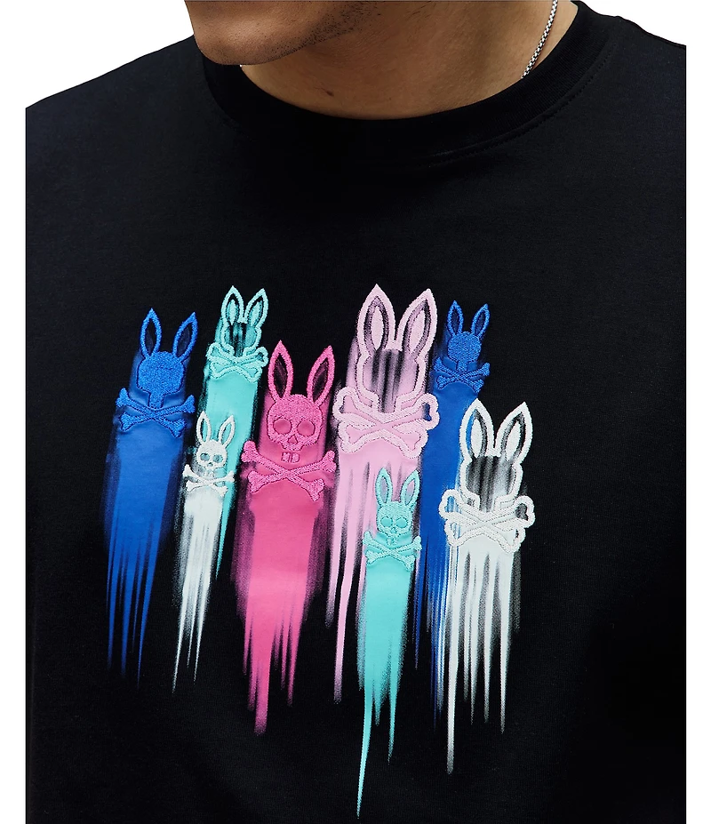 Psycho Bunny Cosmo Graphic Short Sleeve T-Shirt