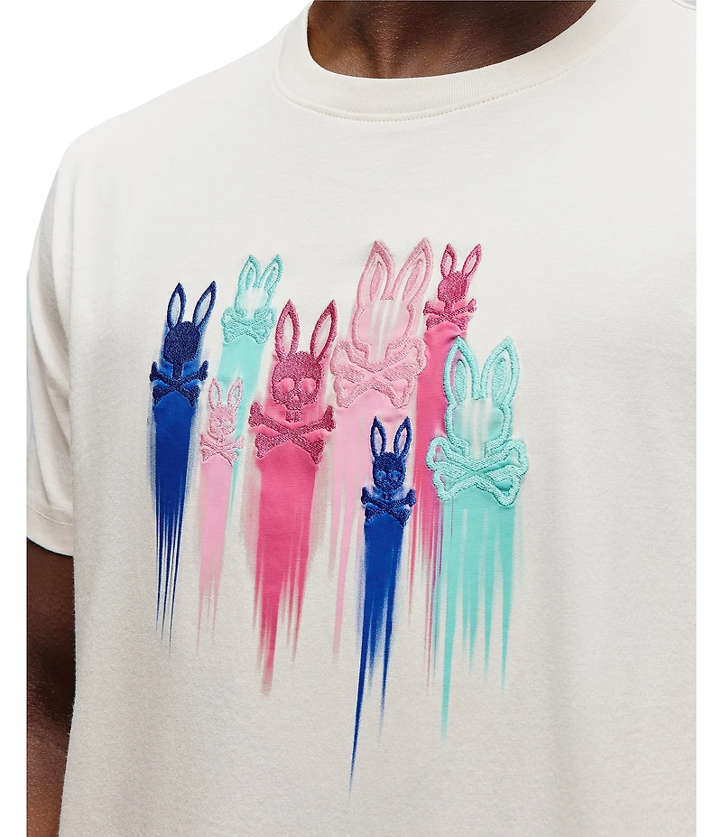 Psycho Bunny Cosmo Graphic Short Sleeve T-Shirt