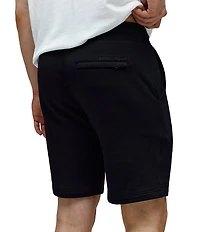 Psycho Bunny Costello Embroidered French Terry 8#double; Inseam Shorts
