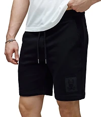 Psycho Bunny Costello Embroidered French Terry 8#double; Inseam Shorts