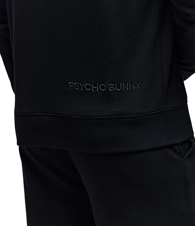 Psycho Bunny Costello Embroidered French Terry Hoodie