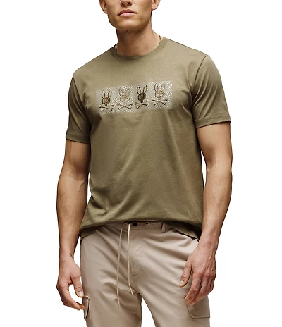 Psycho Bunny Costello Graphic Short Sleeve T-Shirt