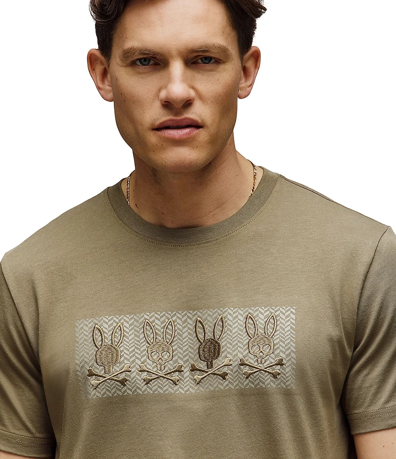 Psycho Bunny Costello Graphic Short Sleeve T-Shirt