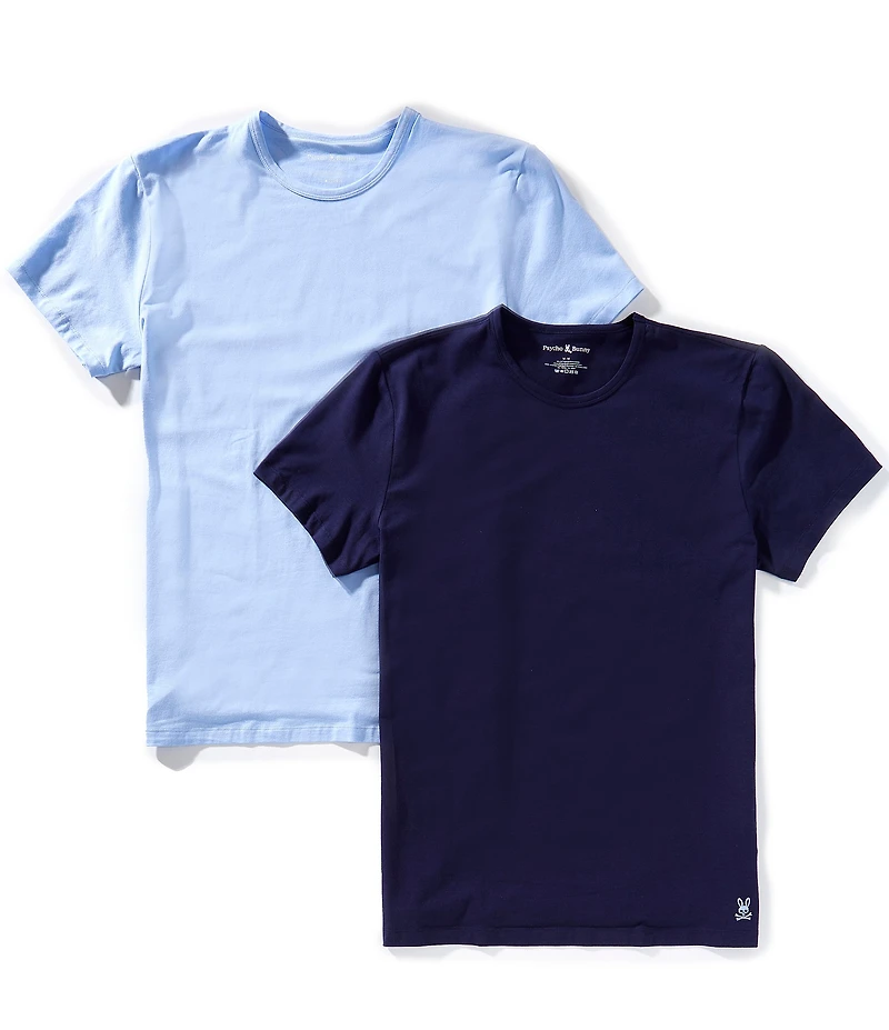 Psycho Bunny Crew Neck Assorted Undershirts 2-Pack