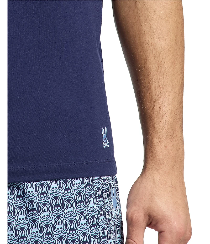 Psycho Bunny Crew Neck Assorted Undershirts 2-Pack