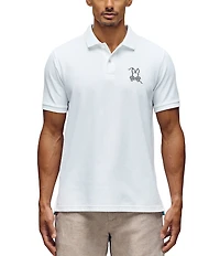 Psycho Bunny Cyrus Pique Short Sleeve Polo Shirt