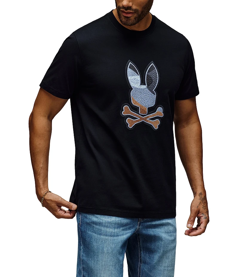 Psycho Bunny Dante Bunny Graphic Short Sleeve T-Shirt