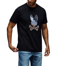 Psycho Bunny Dante Bunny Graphic Short Sleeve T-Shirt