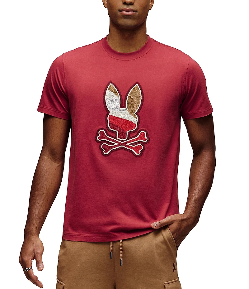 Psycho Bunny Dante Bunny Graphic Short Sleeve T-Shirt