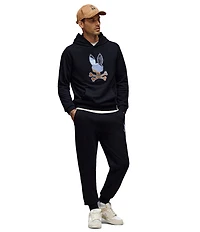 Psycho Bunny Dante Embroidery Knit Hoodie