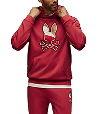 Psycho Bunny Dante Embroidery Knit Hoodie