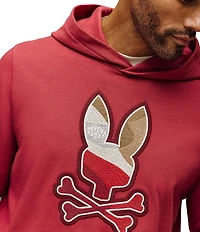 Psycho Bunny Dante Embroidery Knit Hoodie