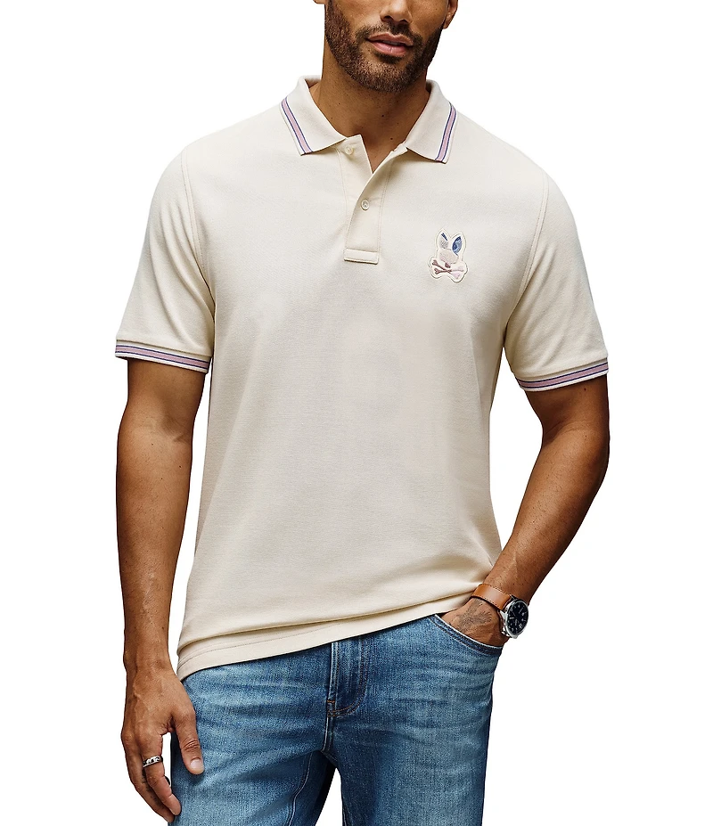 Psycho Bunny Dante Pique Knit Polo