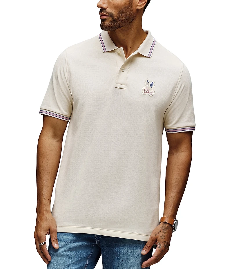 Psycho Bunny Dante Pique Knit Polo