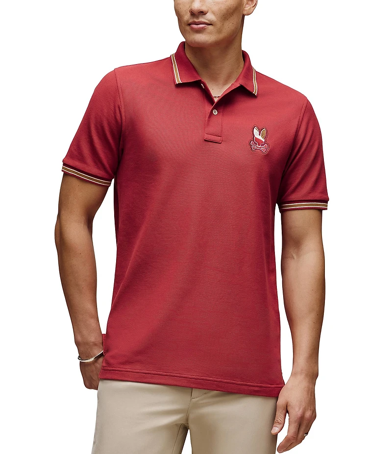 Psycho Bunny Dante Pique Knit Polo